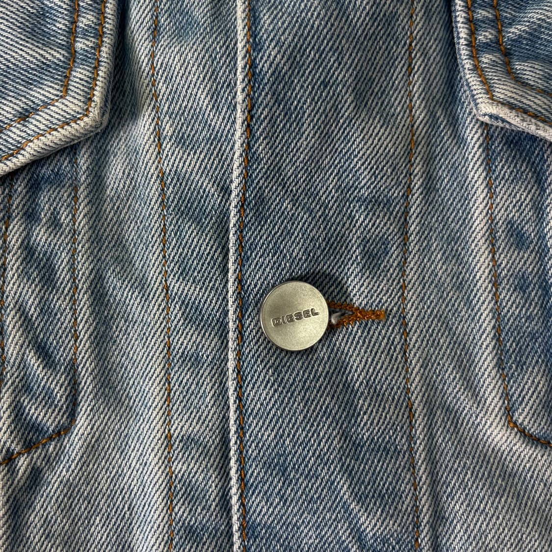 95 디젤 00S 연청 데님 자켓 상품이미지5
