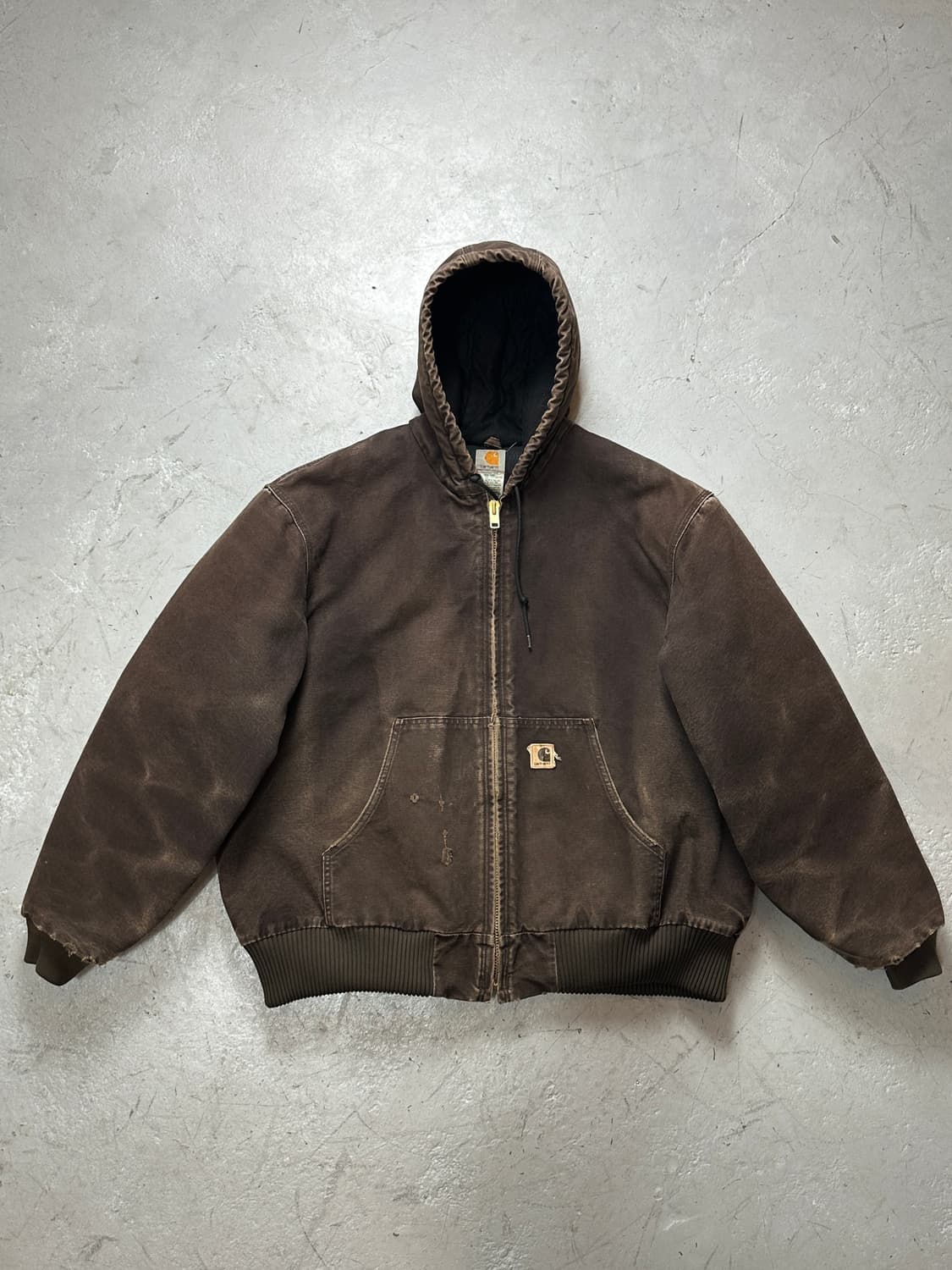 00‘s OG 칼하트 J130 액티브 자켓 칼하트 DKB 브라운 상품이미지1