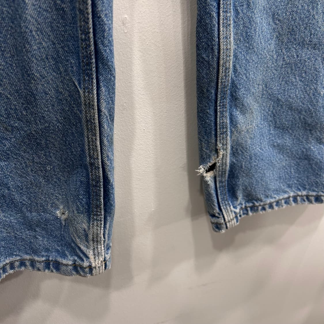 칼하트 빈티지 와이드핏 카펜더 더블니 데님팬츠 상품이미지7