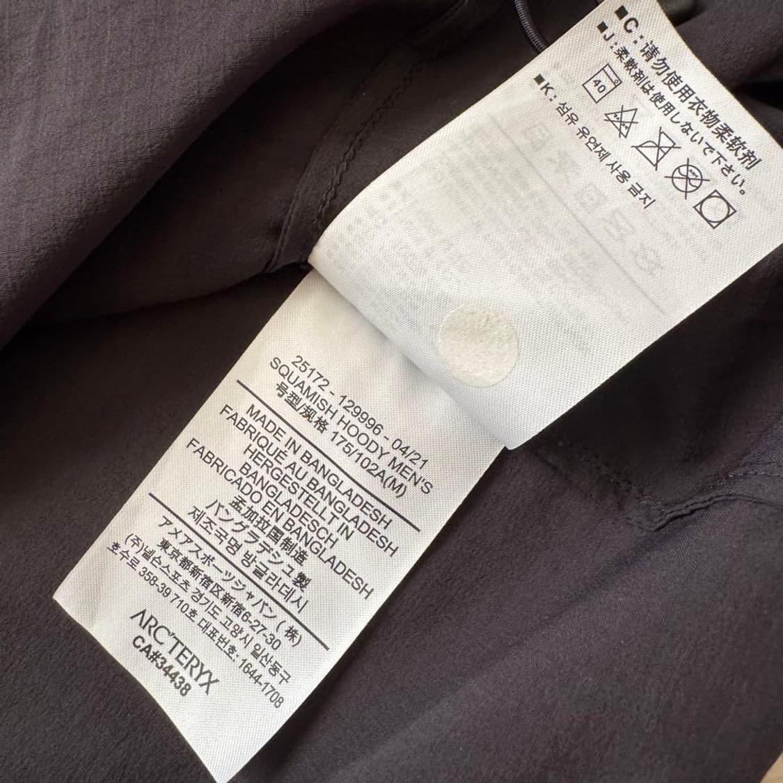 아크테릭스 스쿼미시 후디 상품이미지5