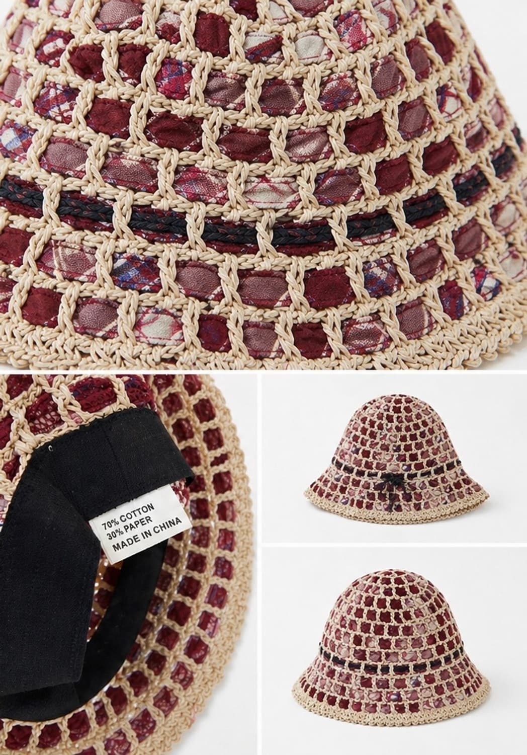 빈티지 벙거지 여름 모자 상품이미지3