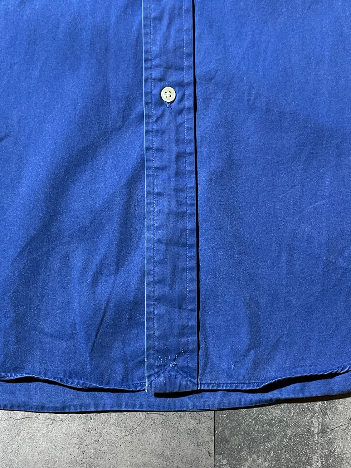 RALPH LAUREN 랄프로렌 빈티지 블루 코튼 셔츠 상품이미지4