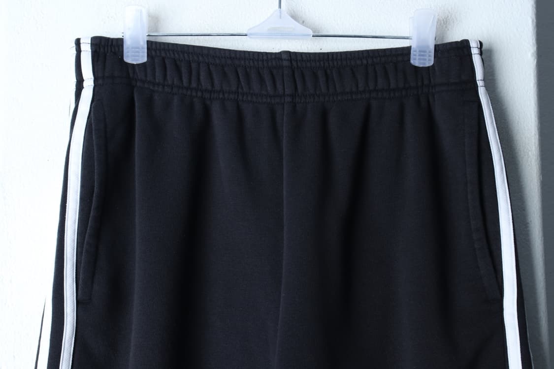(M) 아디다스 반바지 팬츠 블랙 삼선 면 올드스쿨-P9853 상품이미지3