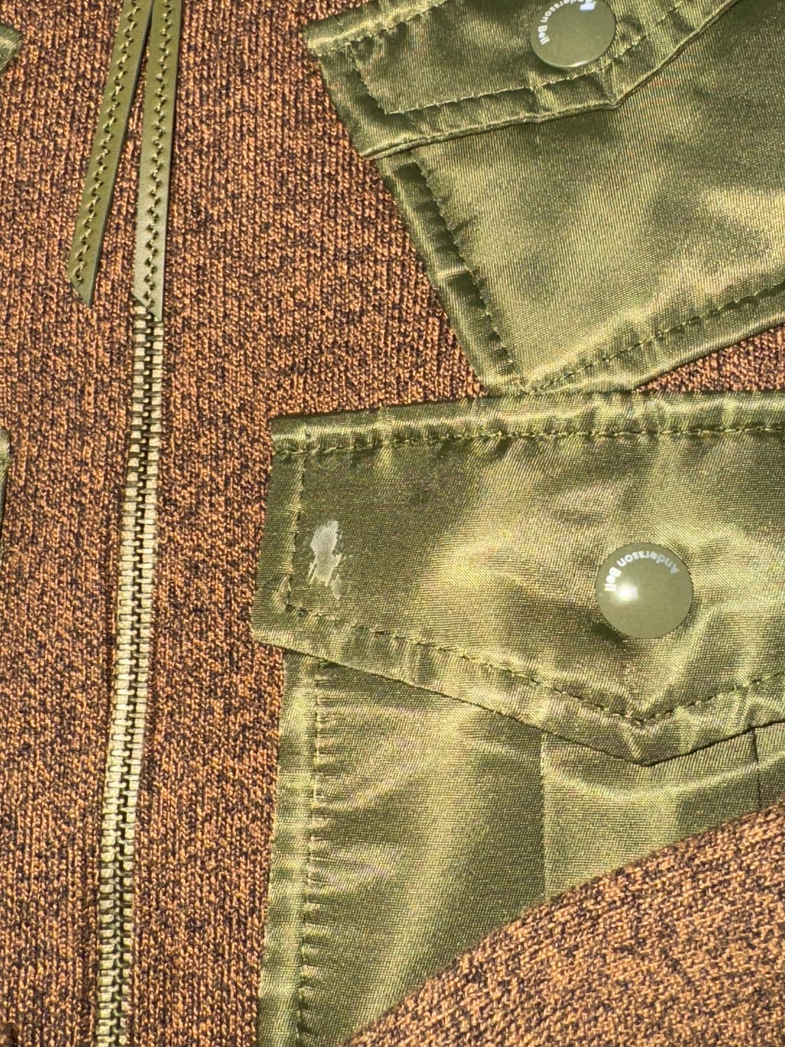 앤더슨벨 멀티 포켓 MA-1 가디건 XS 상품이미지3