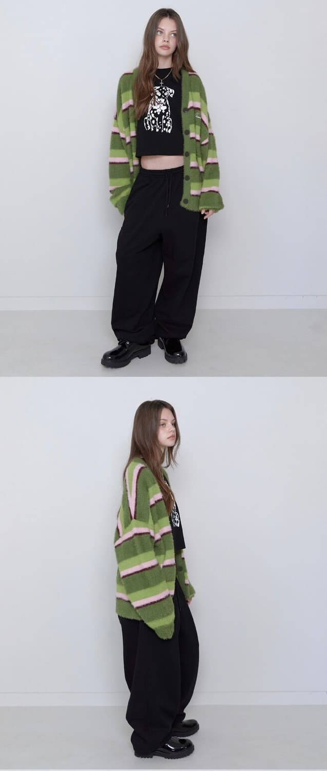 스트라이프 가디건 상품이미지4