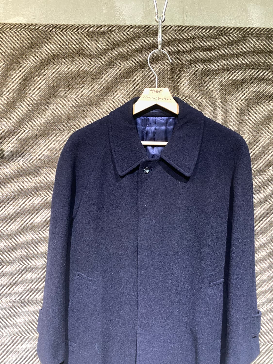 캐시미어 큐프라 울100 코트 상품이미지5