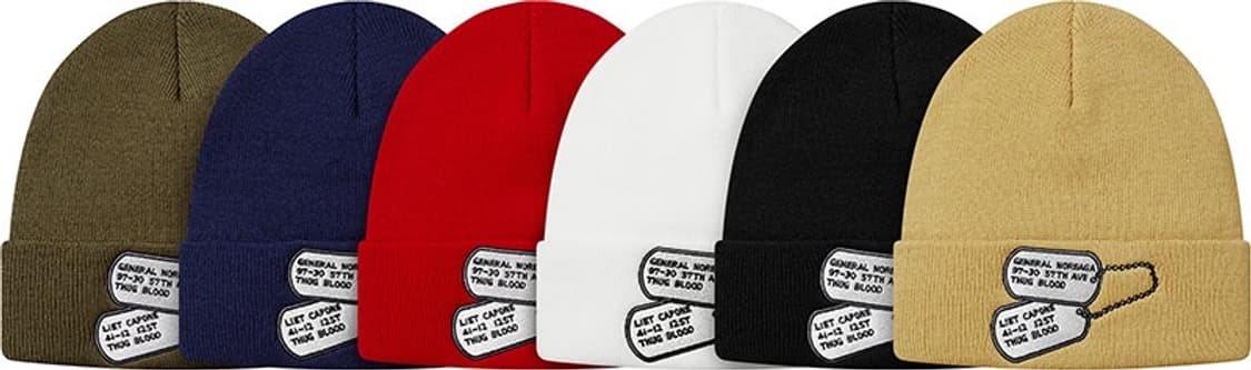 Supreme 슈프림 카포네-앤-노레아가 워 리포트 비니 상품이미지10