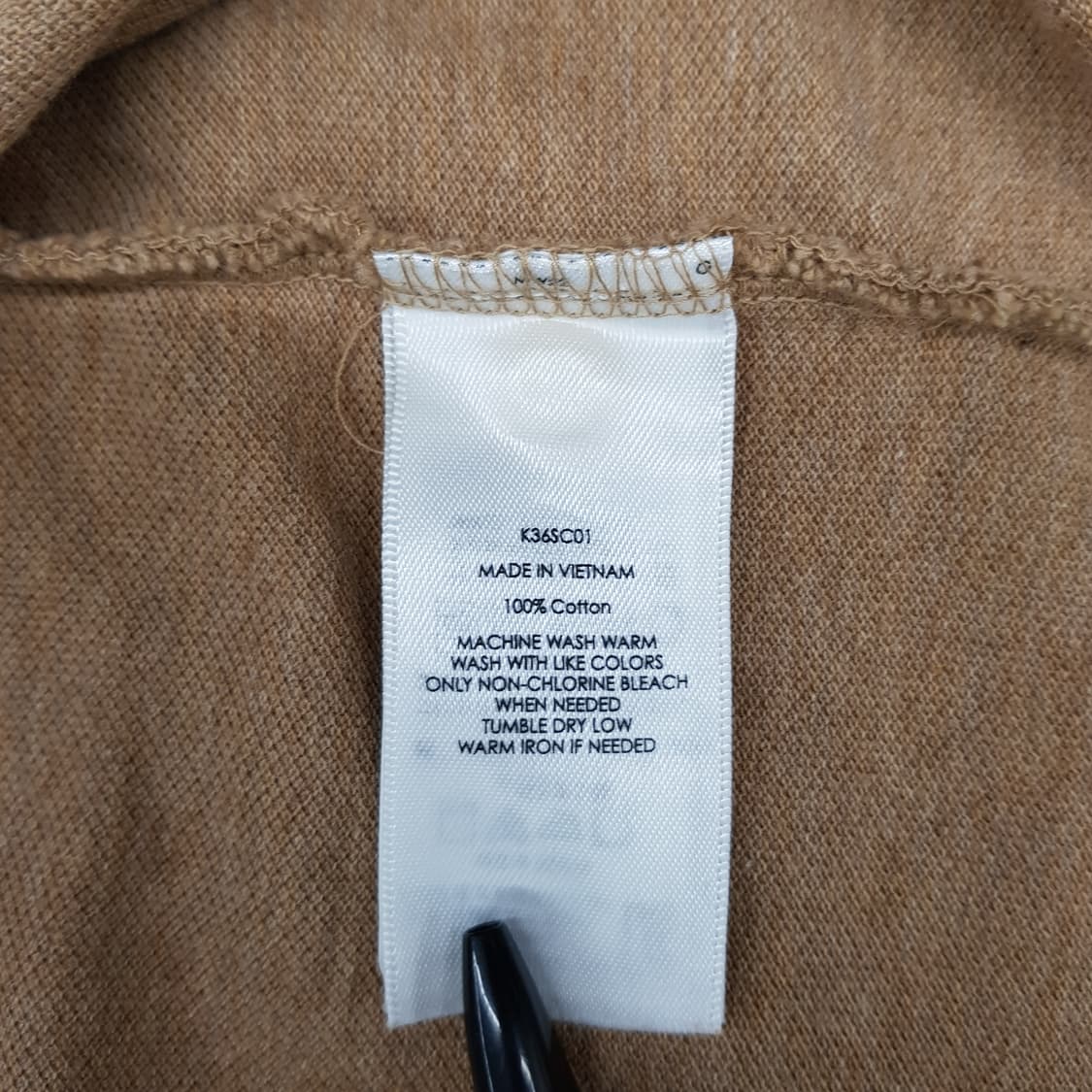 폴로 랄프로랜 커스텀핏 오트밀 PK 긴팔 XL  상품이미지4