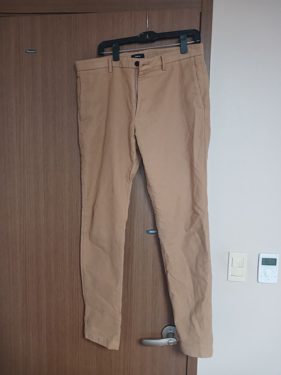 띠어리 남성 몰스킨팬츠 34 상품이미지1