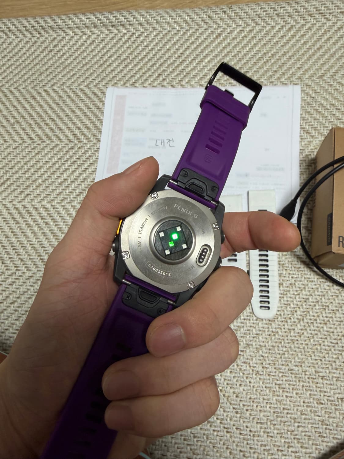 가민 피닉스 8 51mm 아몰레드 리퍼 새상품급 상품이미지5