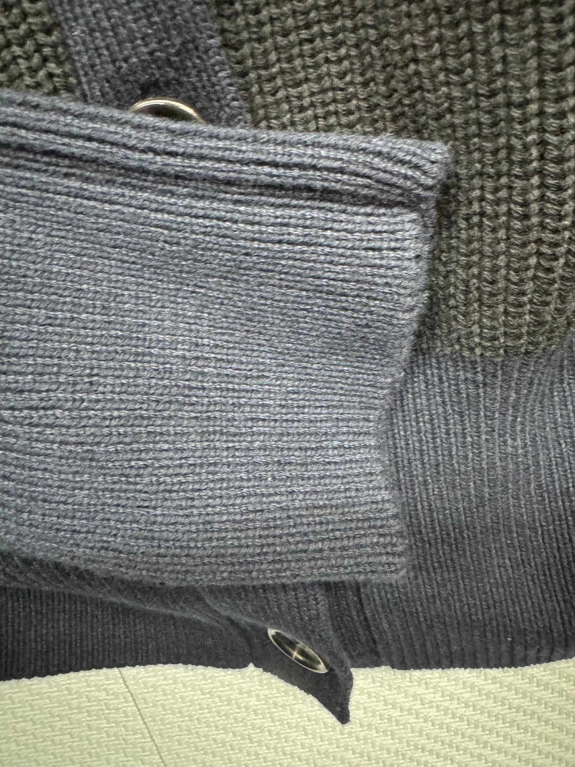 유메르 umer 울 니트 오버핏 가디건 F(XL) 상품이미지3