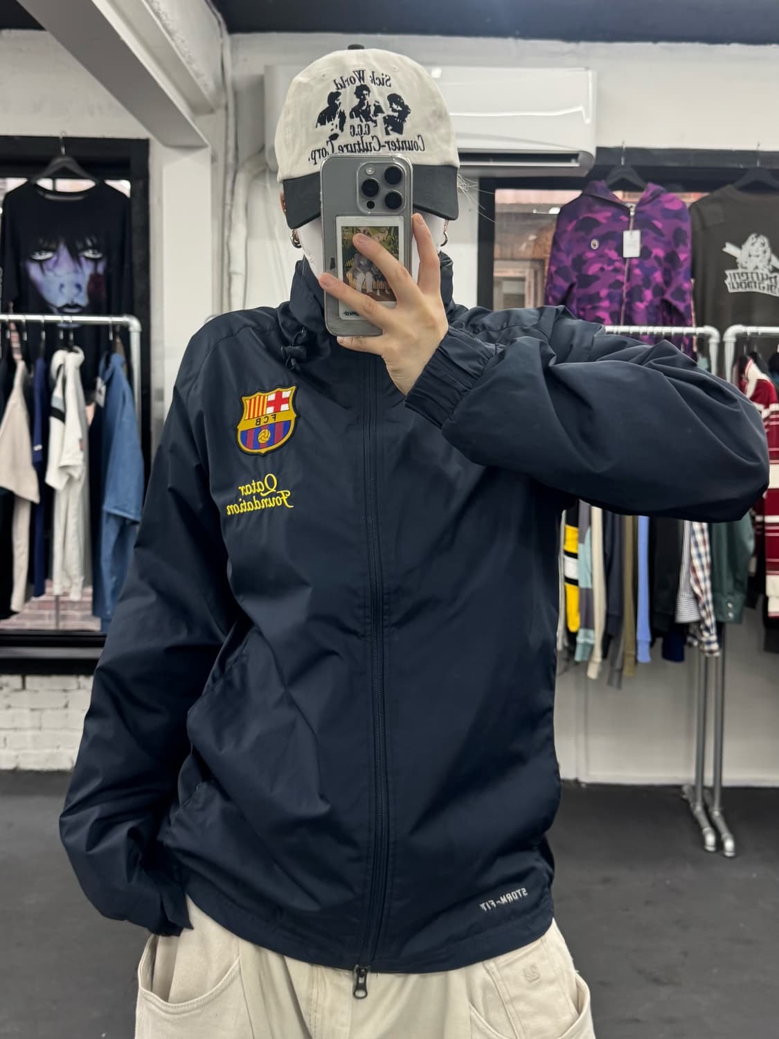 나이키 바르셀로나 바람막이 상품이미지2