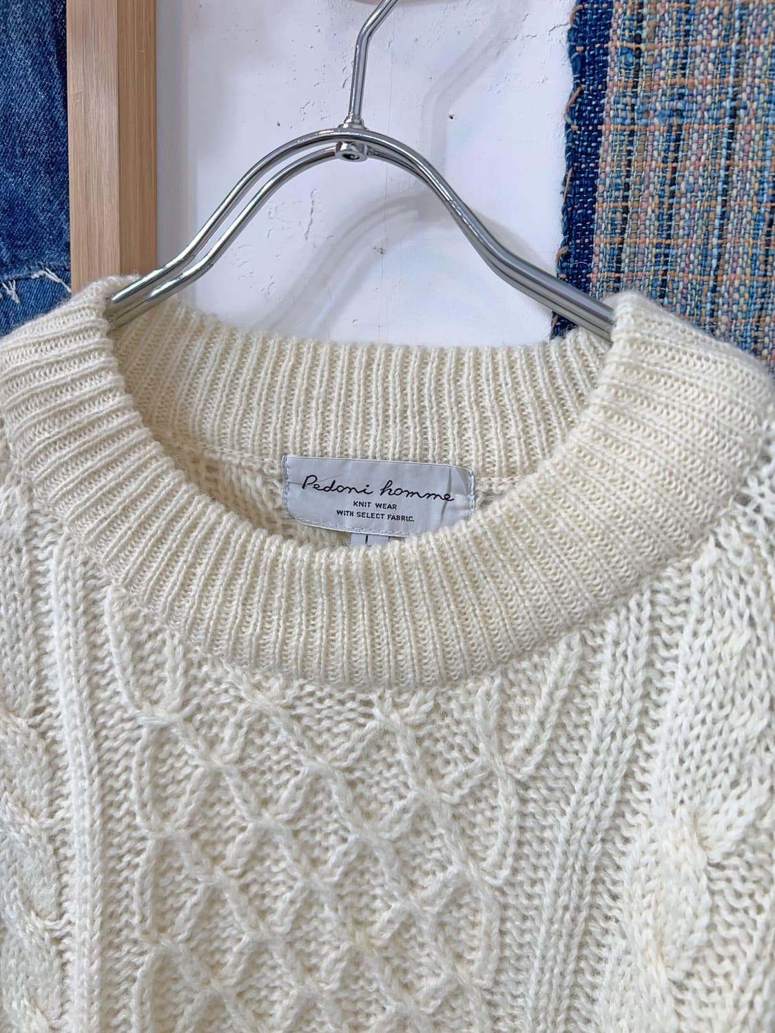 PEDONI HOMME Aran Knit 상품이미지3