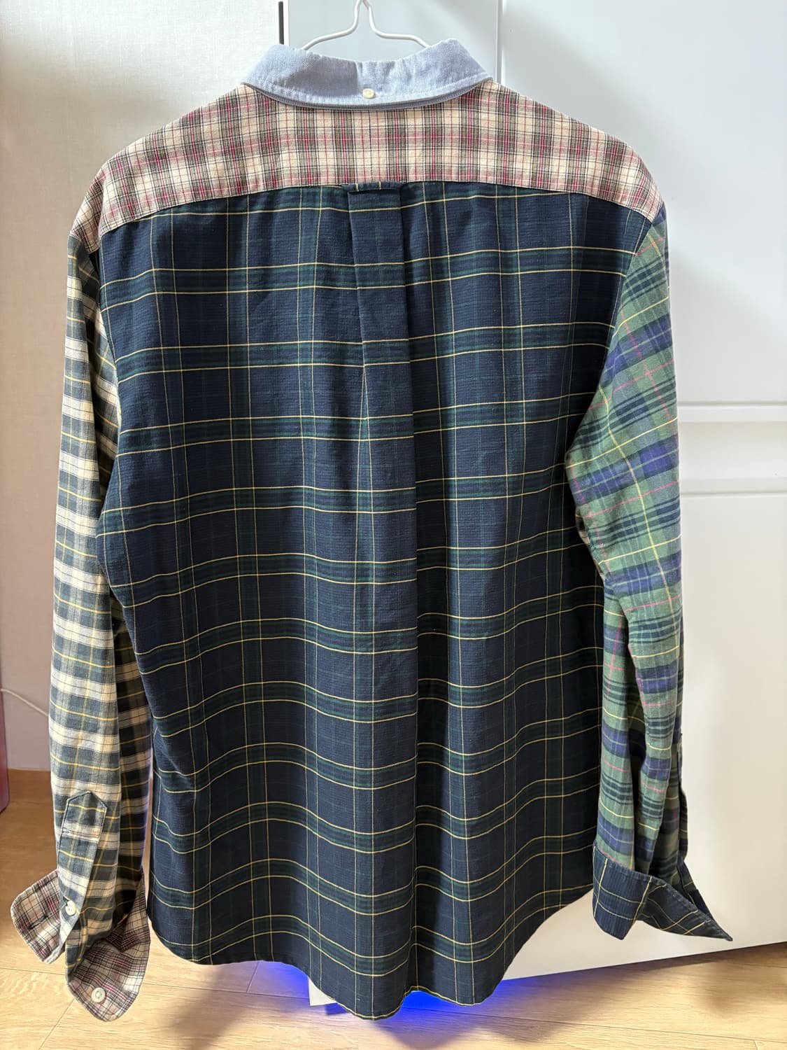 폴로 랄프로렌 멀티체크 패치워크 셔츠 상품이미지2