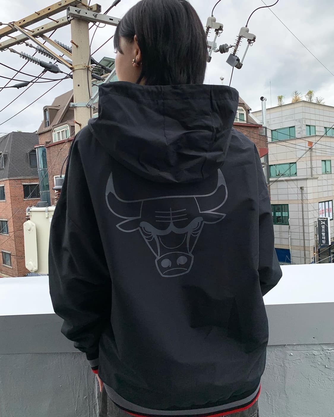 NBA 시카고불스 빅로고 아노락 상품이미지5