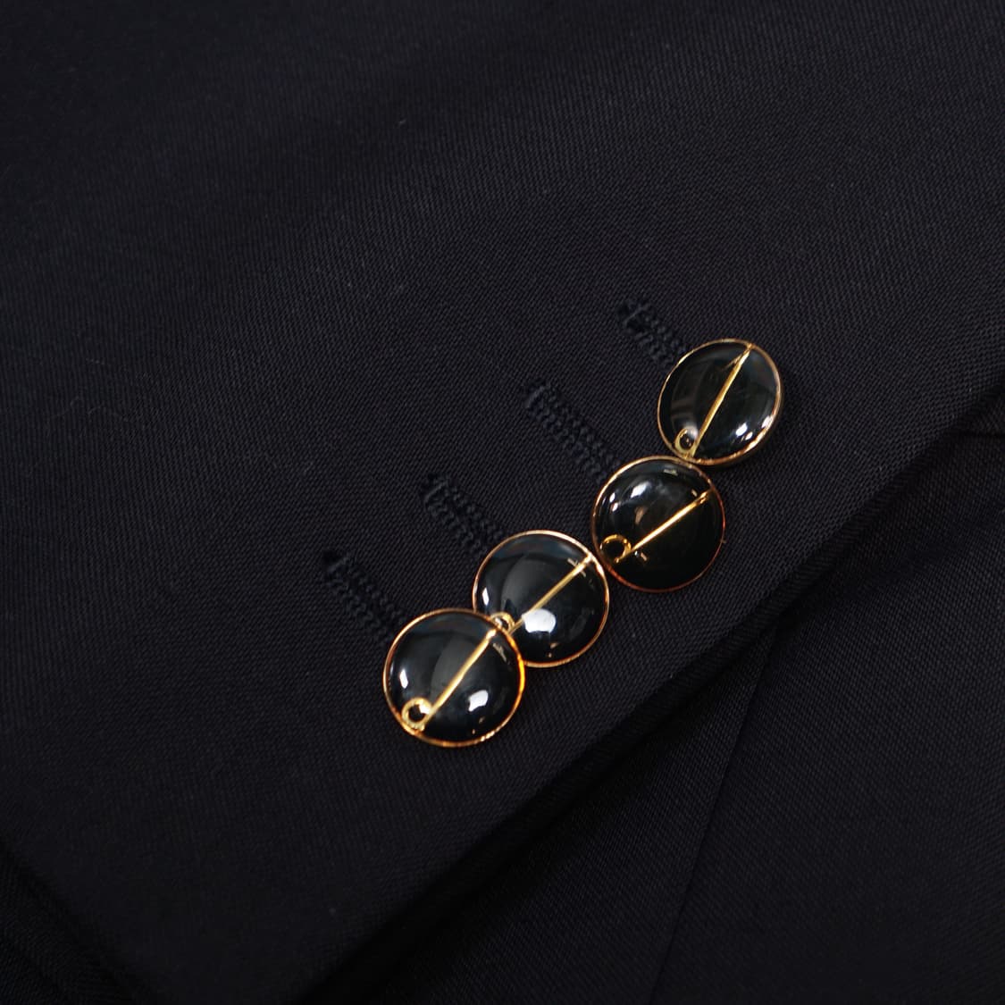 던힐 로고 버튼 더블자켓 상품이미지6