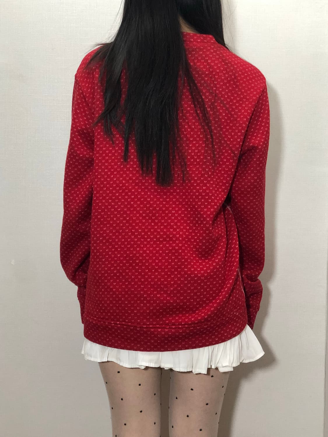 빈티지 푸마 레드 도트 탑 상품이미지6