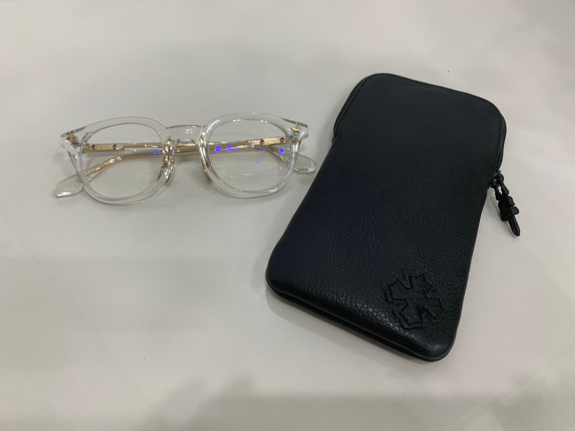 크롬하츠 저스트인 A 아시안핏 just in - a 안경 crys 클리어 상품이미지2