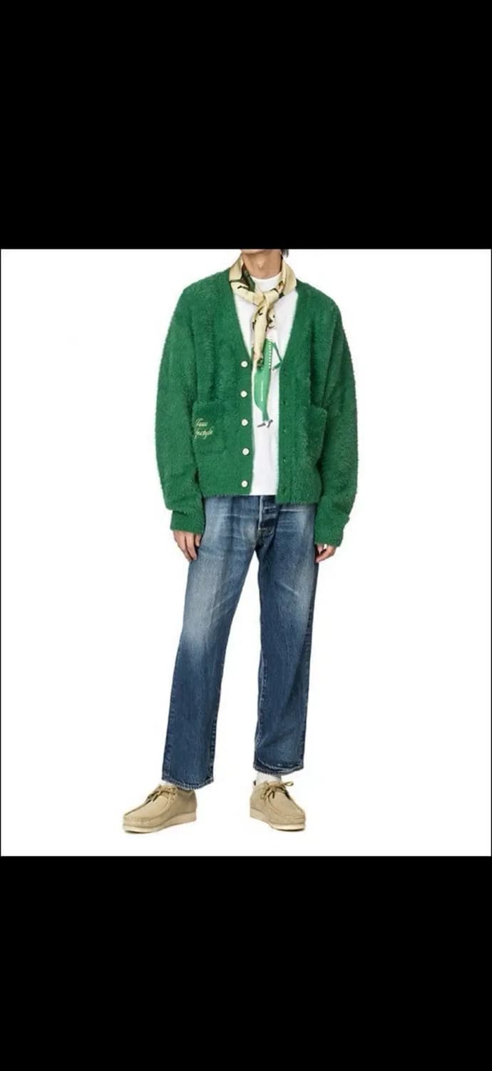 레이트 체크아웃 SSA LIFESTYLE 가디건 그린 L 상품이미지6