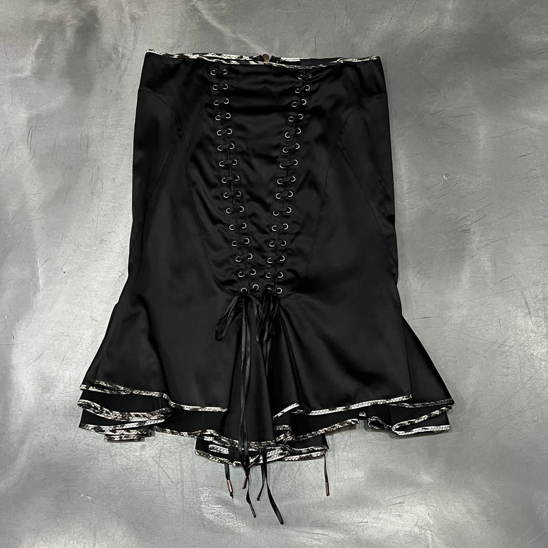  저스트카발리 코르셋 레이스업 스커트 y15209 상품이미지1