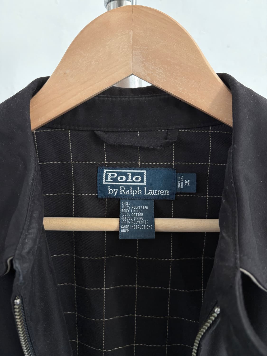 Polo 폴로 랄프로렌 블랙 폴리쉘 자켓 상품이미지3