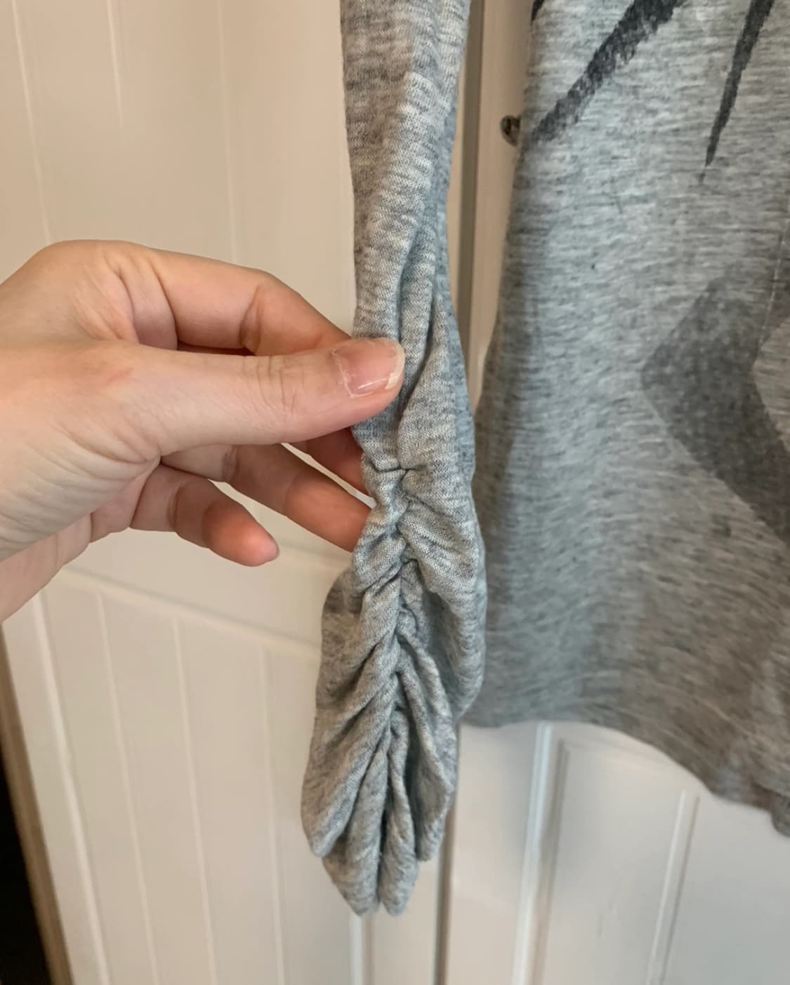 Y2k Spangled roll-up tee 상품이미지3