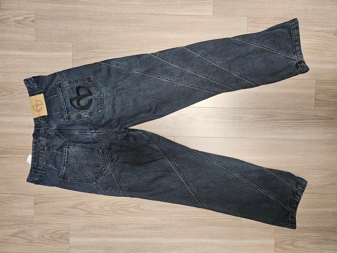 노매뉴얼 D.C Denim Pants (White blue) 상품이미지3