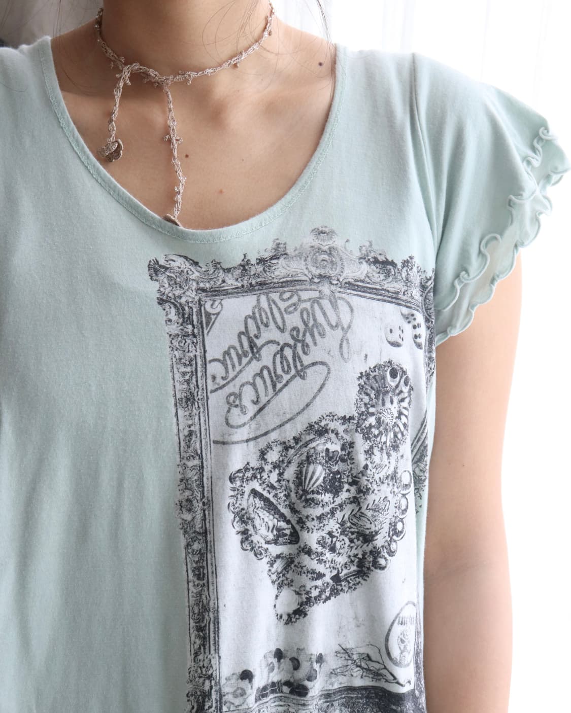 [Hysteric Mini] Mint Frill Open Top 상품이미지5