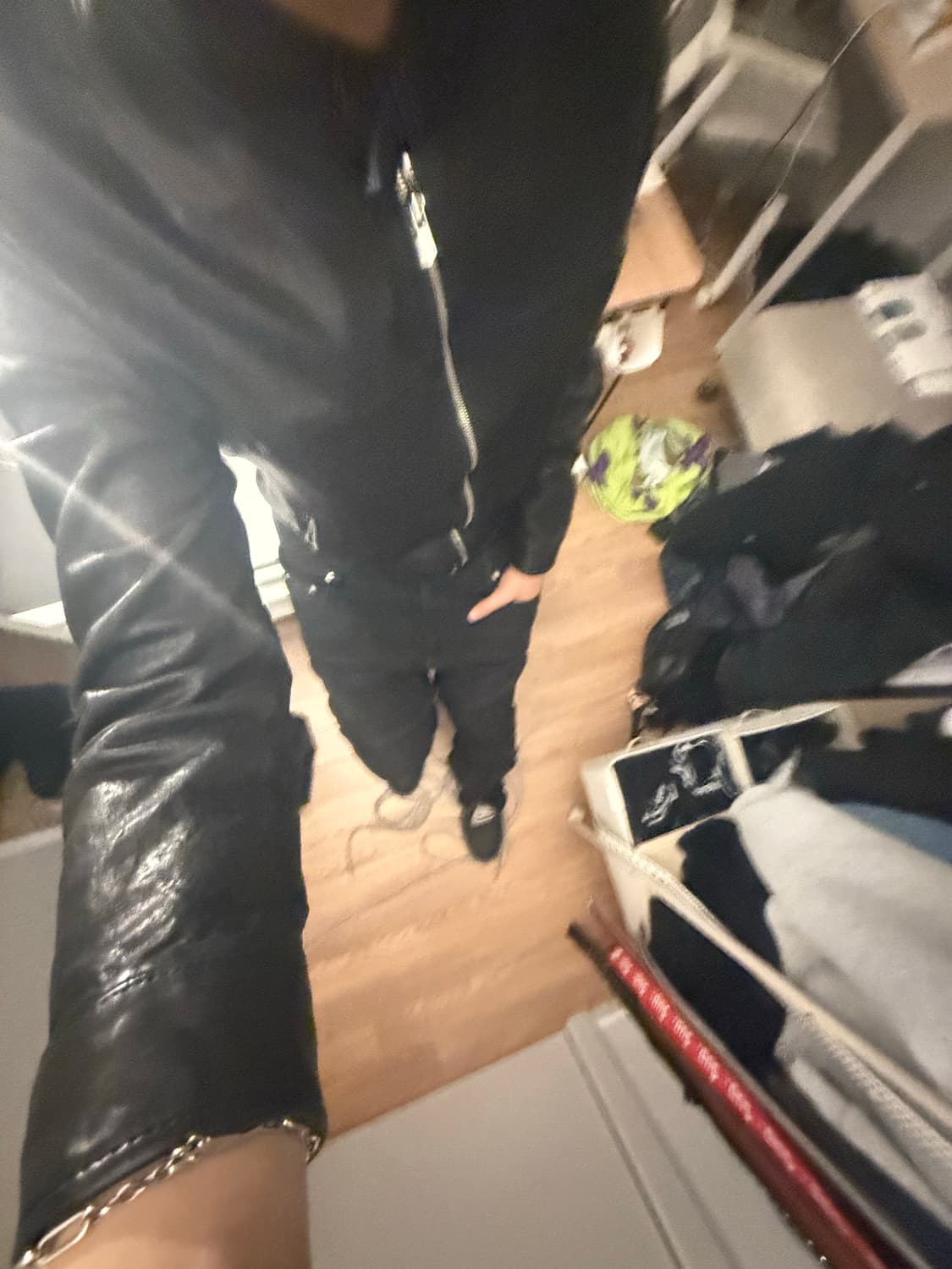 baccess왁스 코팅 데님 상품이미지1