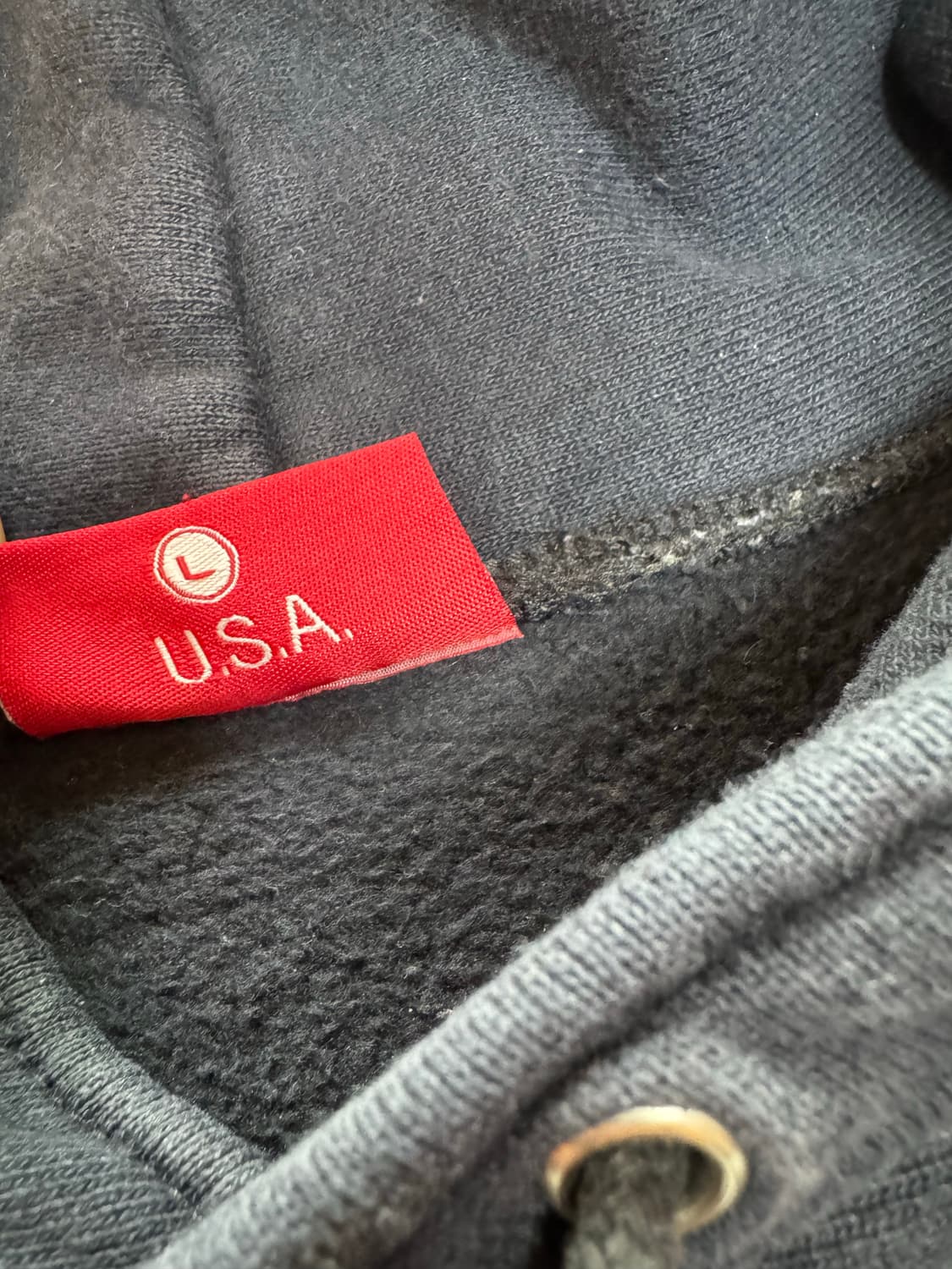 슈프림 90's USA MADE 후드 상품이미지3