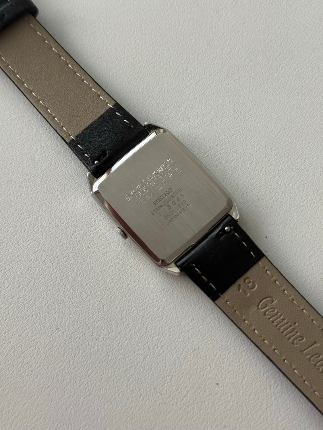 세이코 Seiko 쿼츠 스퀘어 상품이미지4