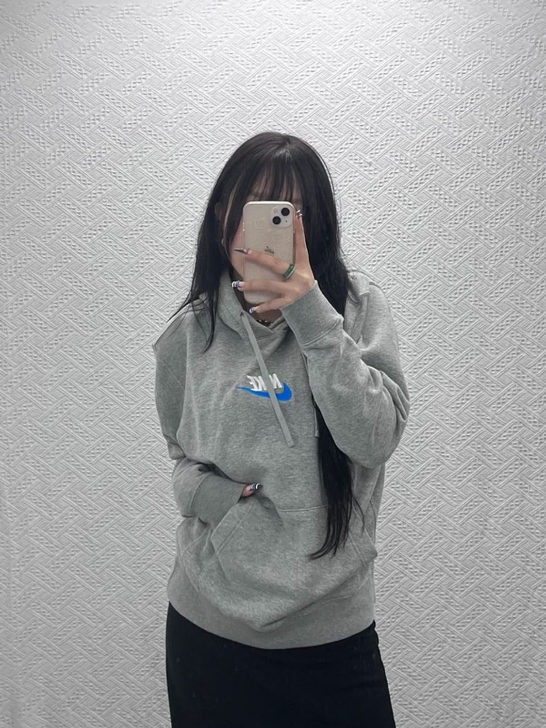 나이키 올드스쿨 클럽 프렌치 테리 풀오버 후드티 L C07654 상품이미지2