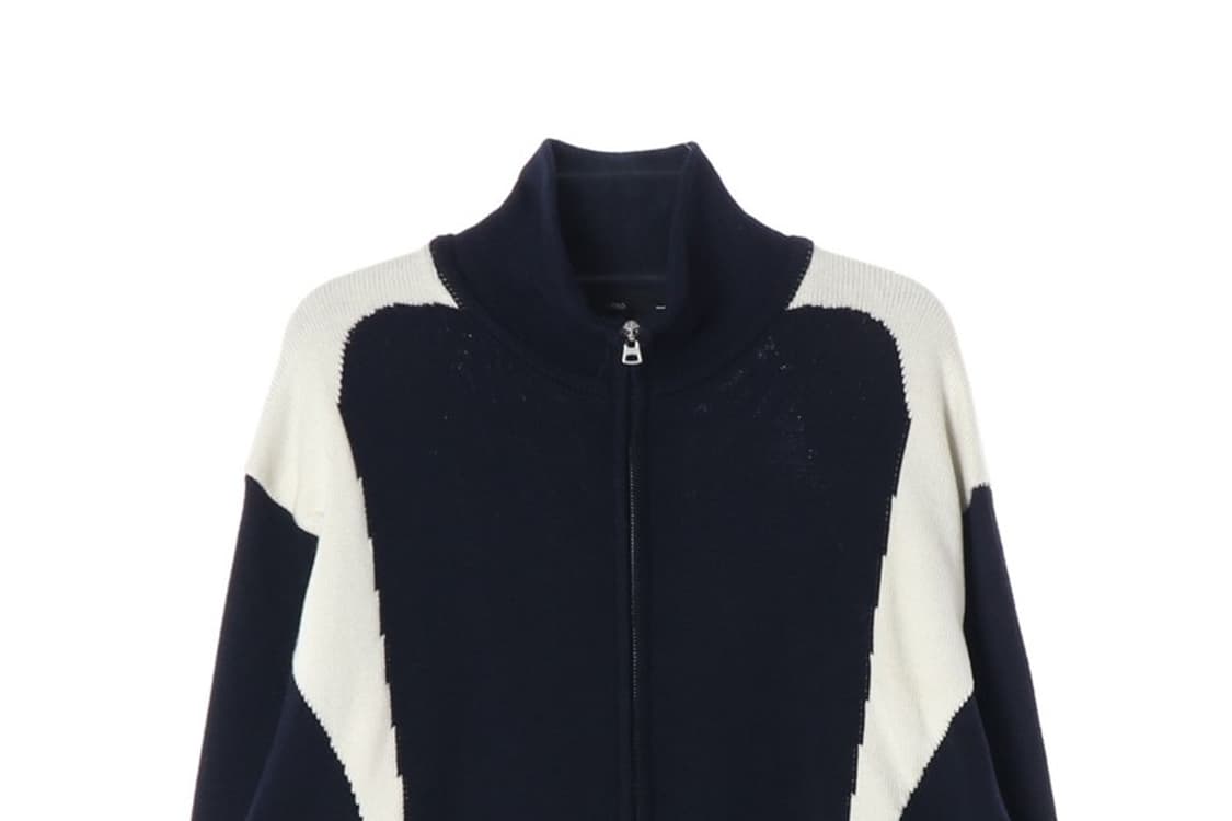 일꼬르소 니트집업 M 상품이미지3