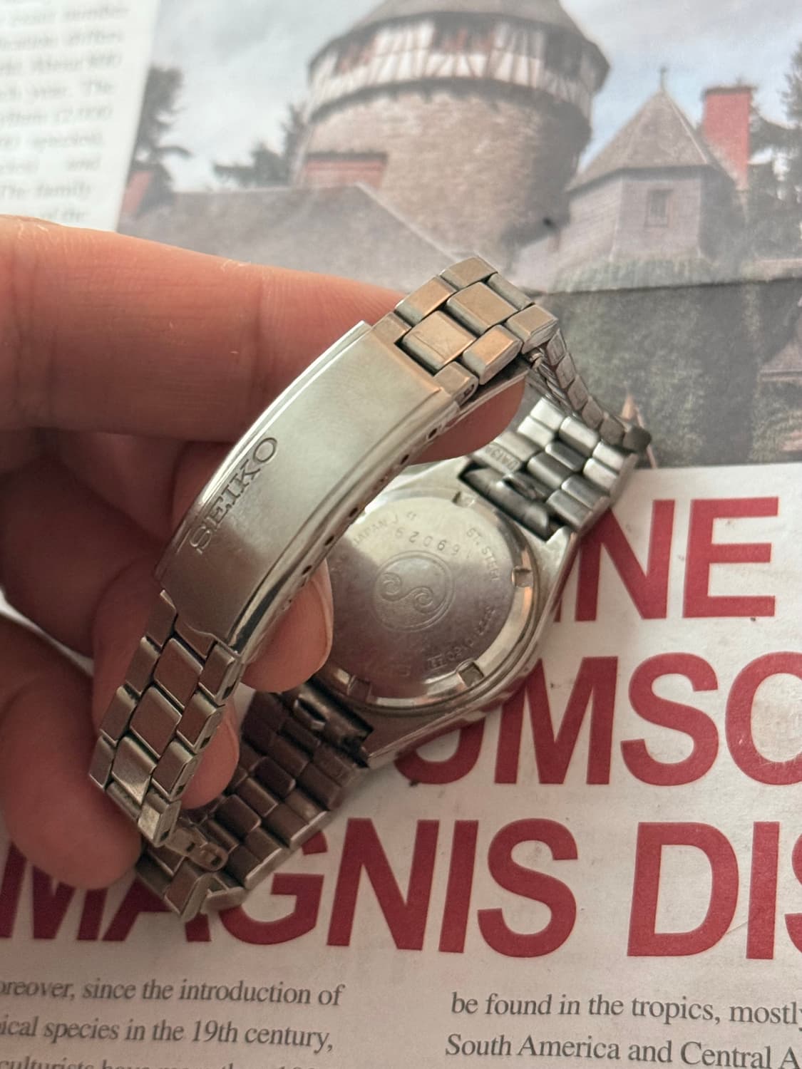 세이코 Seiko 쿼츠 Silver wave 데이데이트 상품이미지3