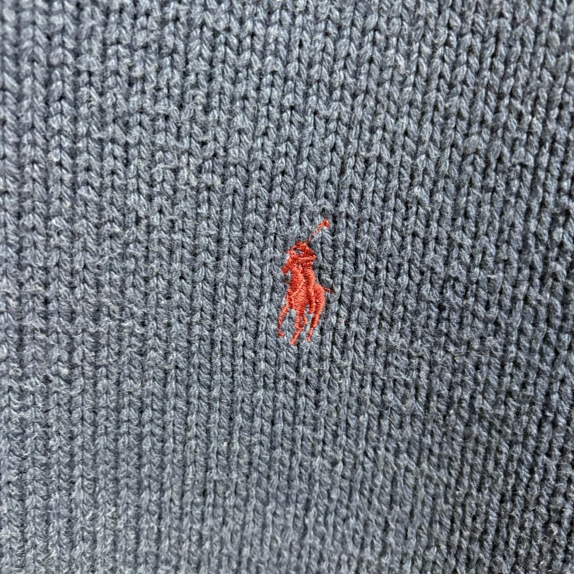 폴로 랄프로렌 V넥 코튼 니트 / 네이비, 100 상품이미지5