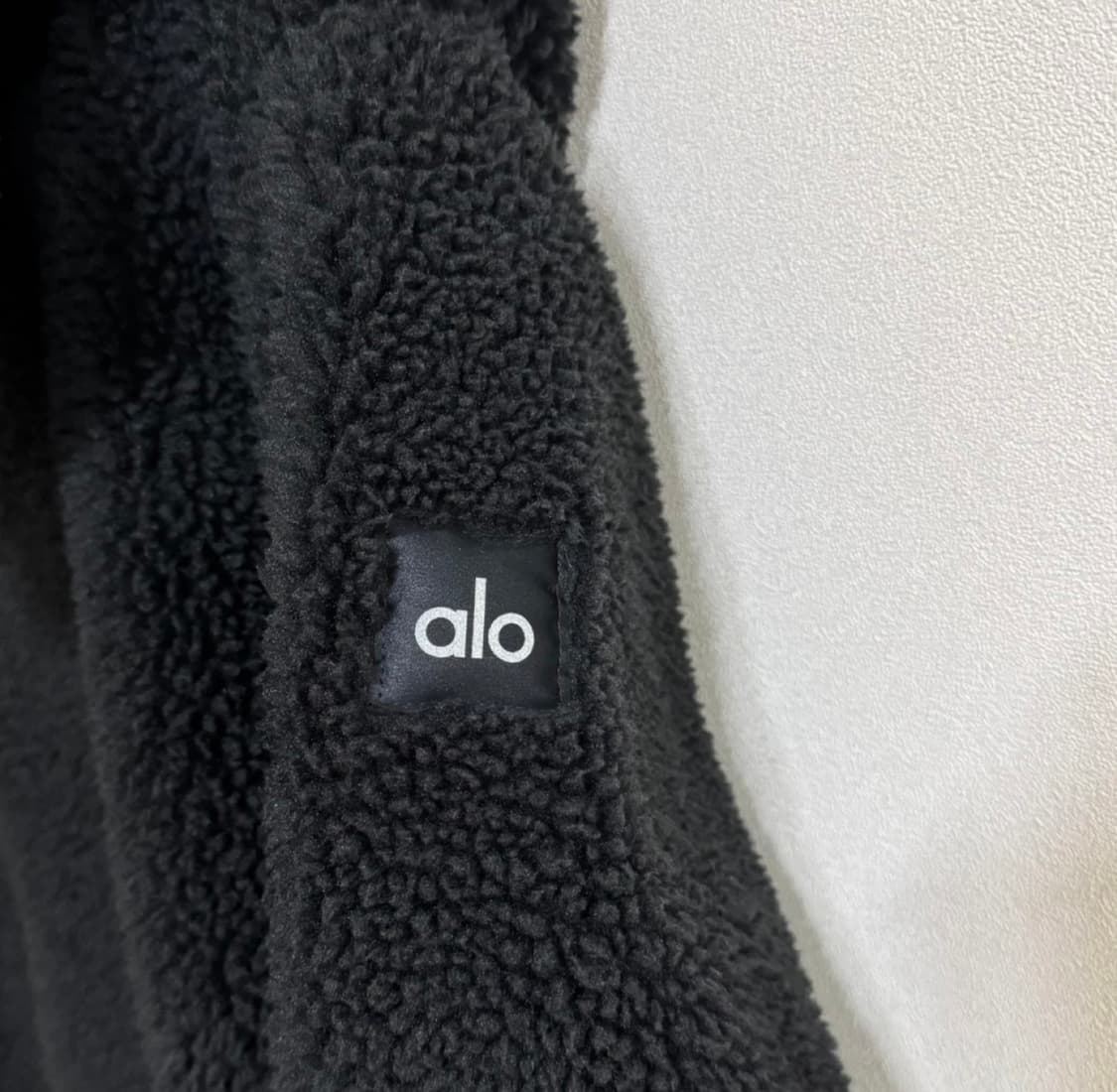 알로요가 폭시 셰르파 재킷 블랙 상품이미지4