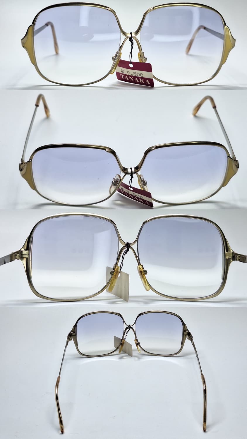 일본 빈티지 데드스톡(미사용)/Azeiea A-407 선글라스 겸 안경테 상품이미지2