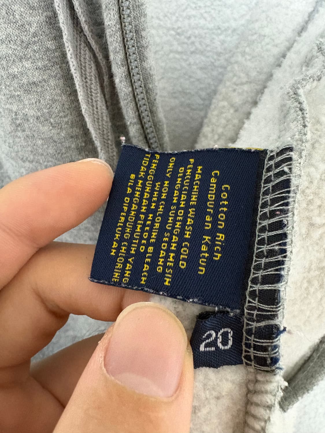 폴로 랄프로렌 빅포니 후드집업 m 상품이미지4