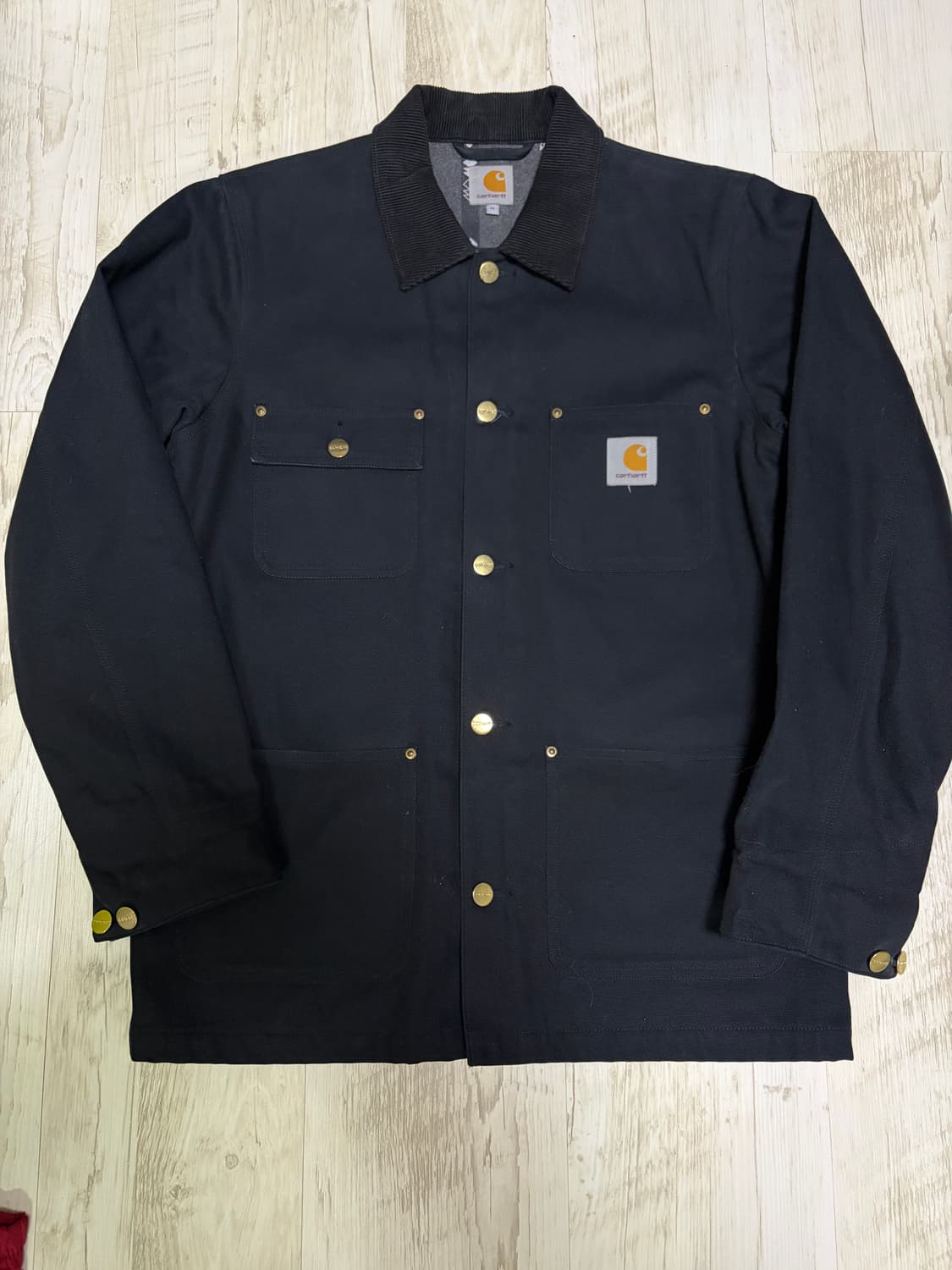 [M] 칼하트 wip 미시건 초어 코트 자켓 블랙 상품이미지1