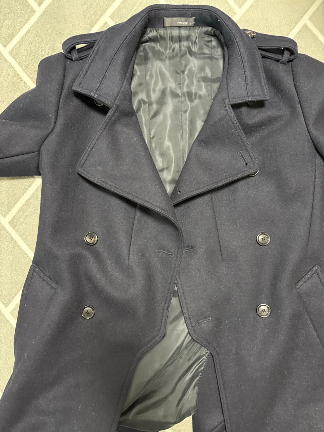 우영미 피코트 100사이즈 상품이미지2