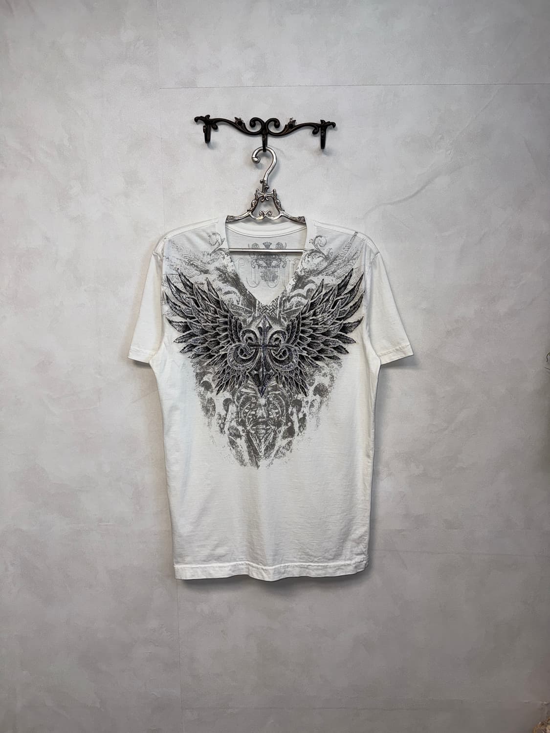 Prepotente white oriental punk graphic t 상품이미지1