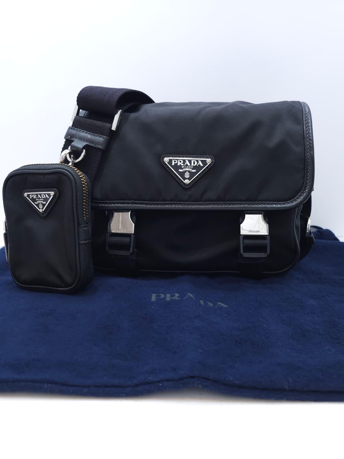 프라다 리나일론 사피아노 숄더백 크로스백   상품이미지1