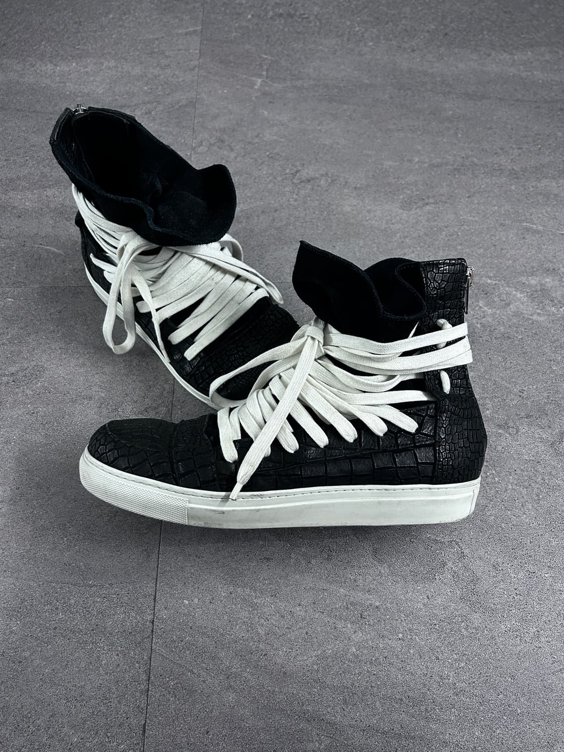 rare* 크리스 반 아쉐 파이톤 끈칭칭 하이탑 상품이미지2