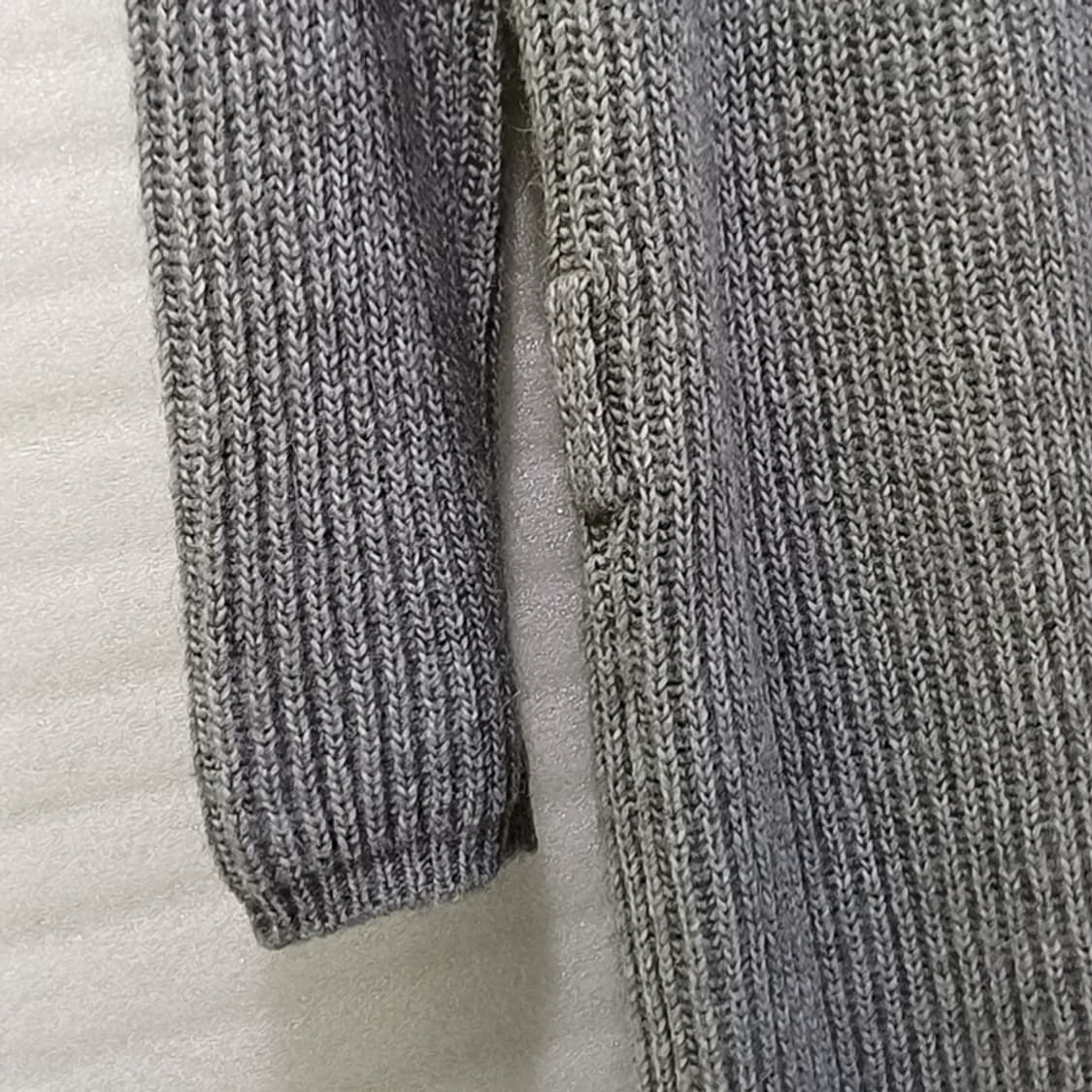 한섬 더에디터 알파카 울 롱 니트 자켓 코트 가디건 여성 S M 사랑봉봉 상품이미지6