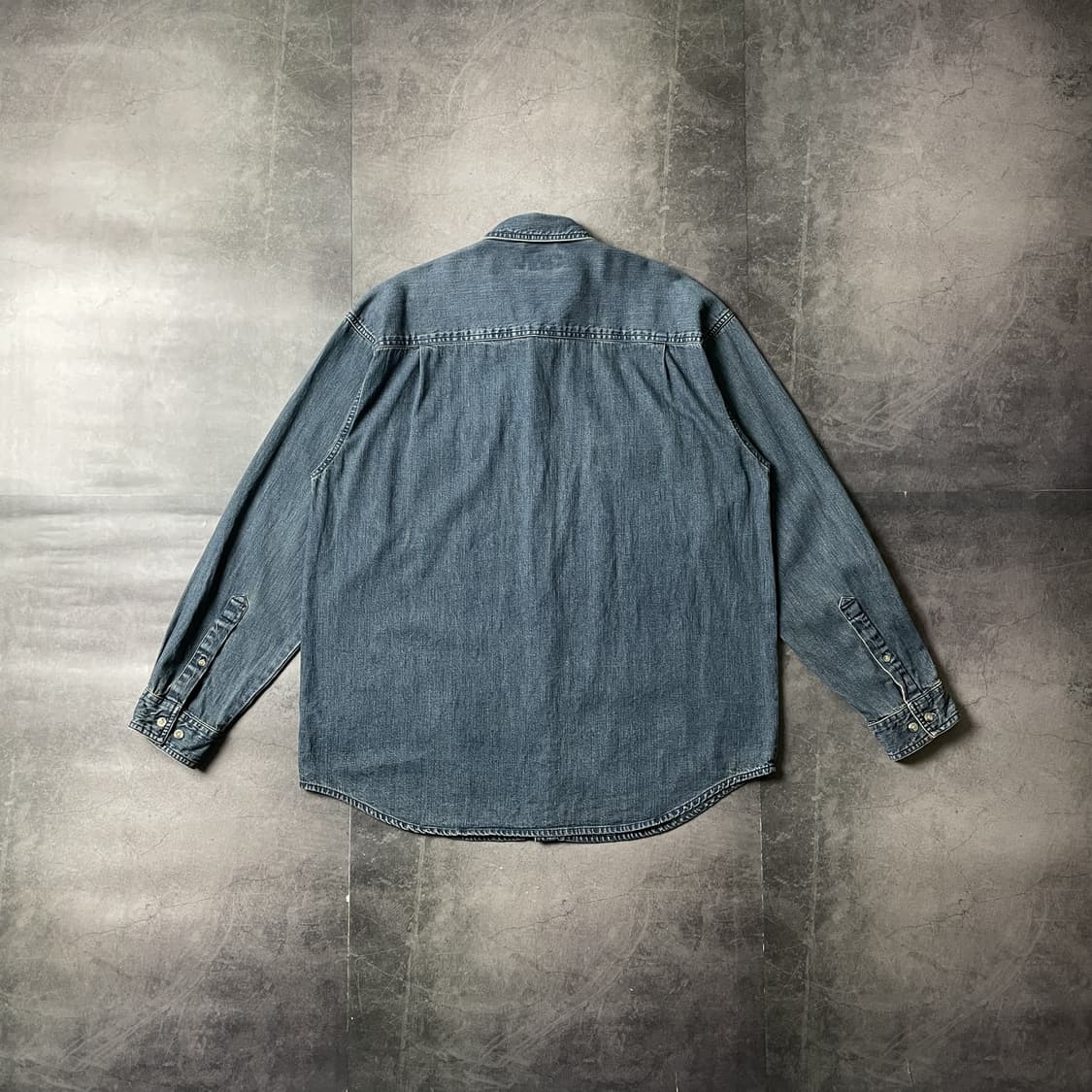 COLUMBIA 00s 컬럼비아 빈티지 코튼 데님 셔츠 A00608 상품이미지6