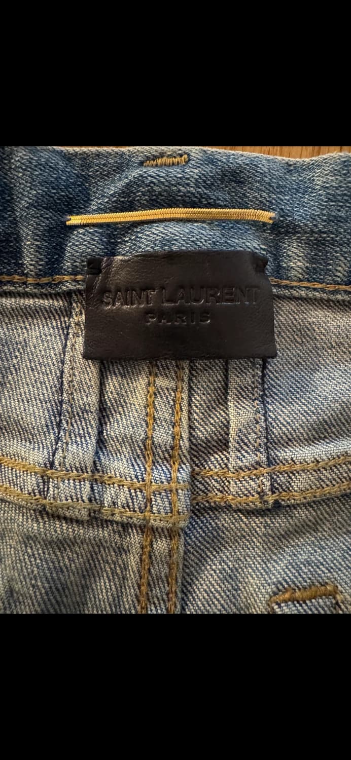 생로랑 15시즌 데님 팬츠 상품이미지3