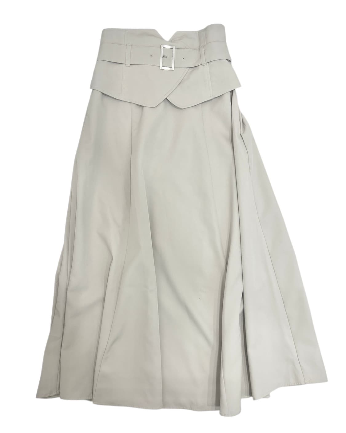 벨트 레이어드 맥시 스커트 상품이미지1