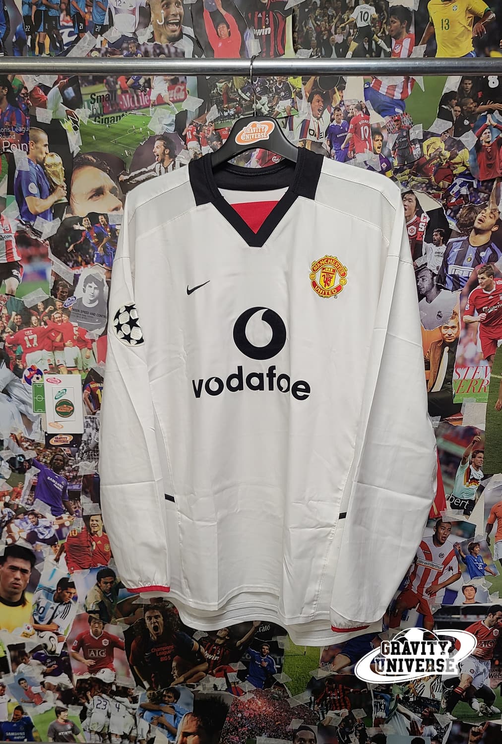 맨유 02-03 스콜스 싸인 유니폼 상품이미지3