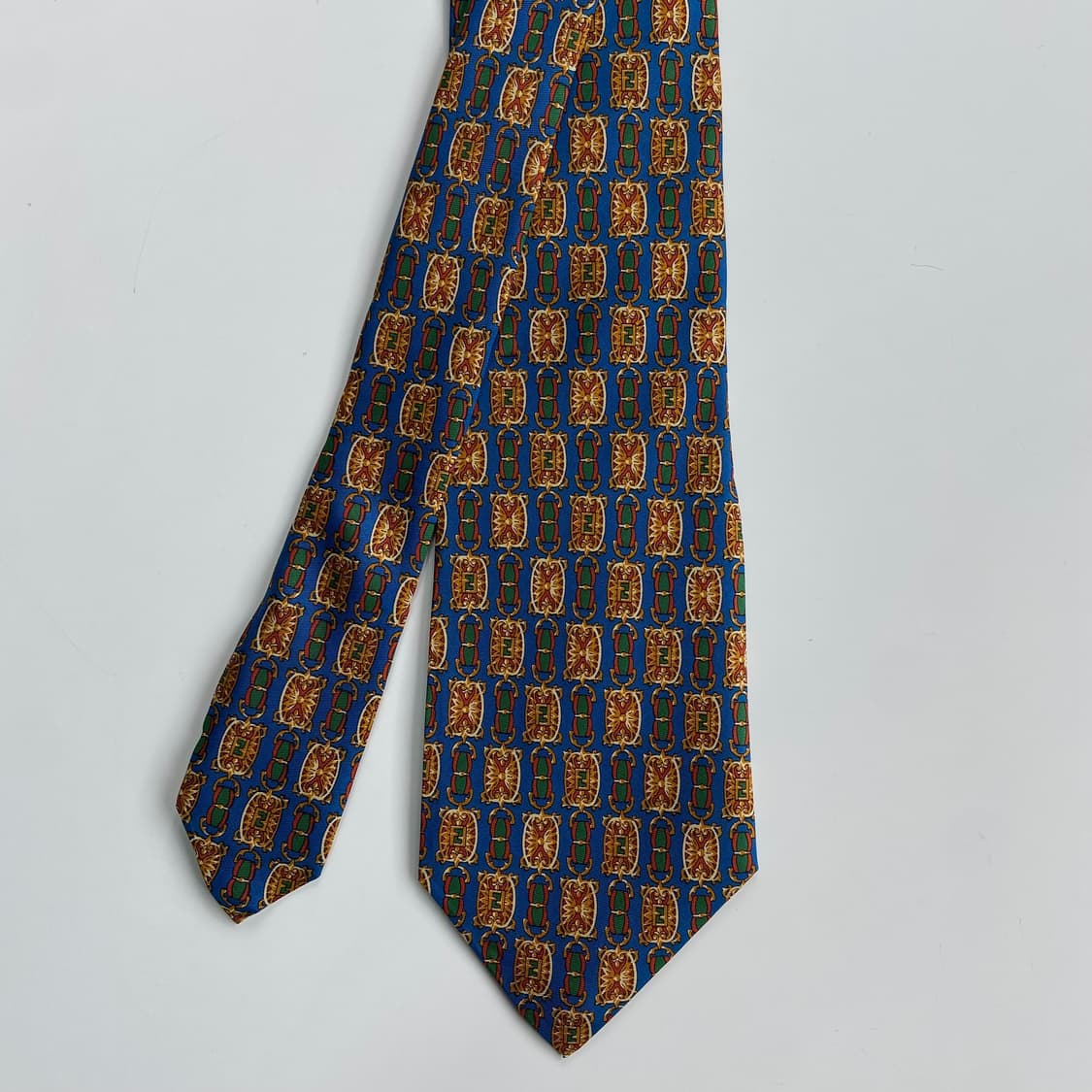 펜디 (FENDI) 모노그램 정품 명품 넥타이 10.2cm 상품이미지1