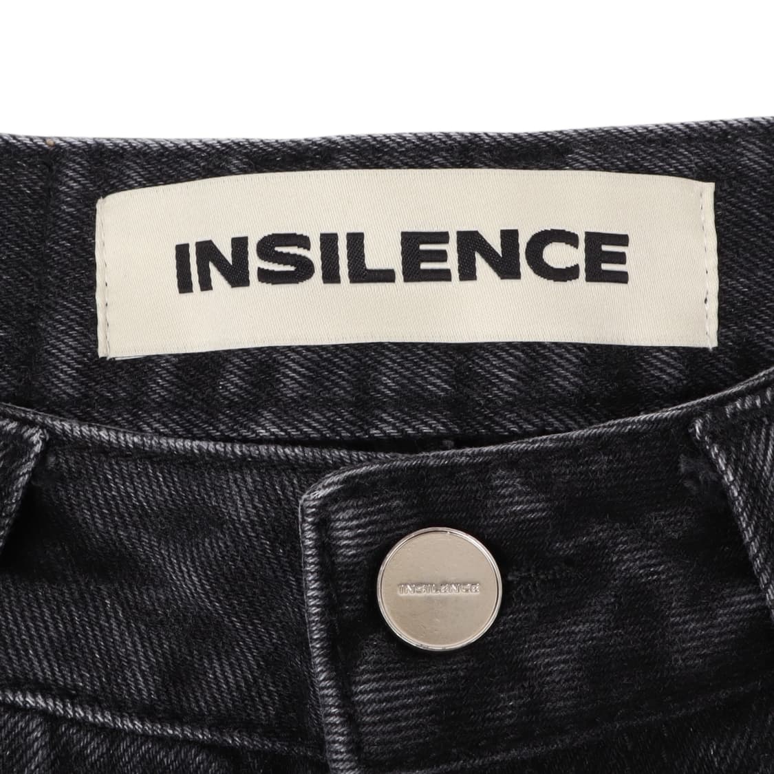 인사일런스 플레어 흑청 데님팬츠 상품이미지7